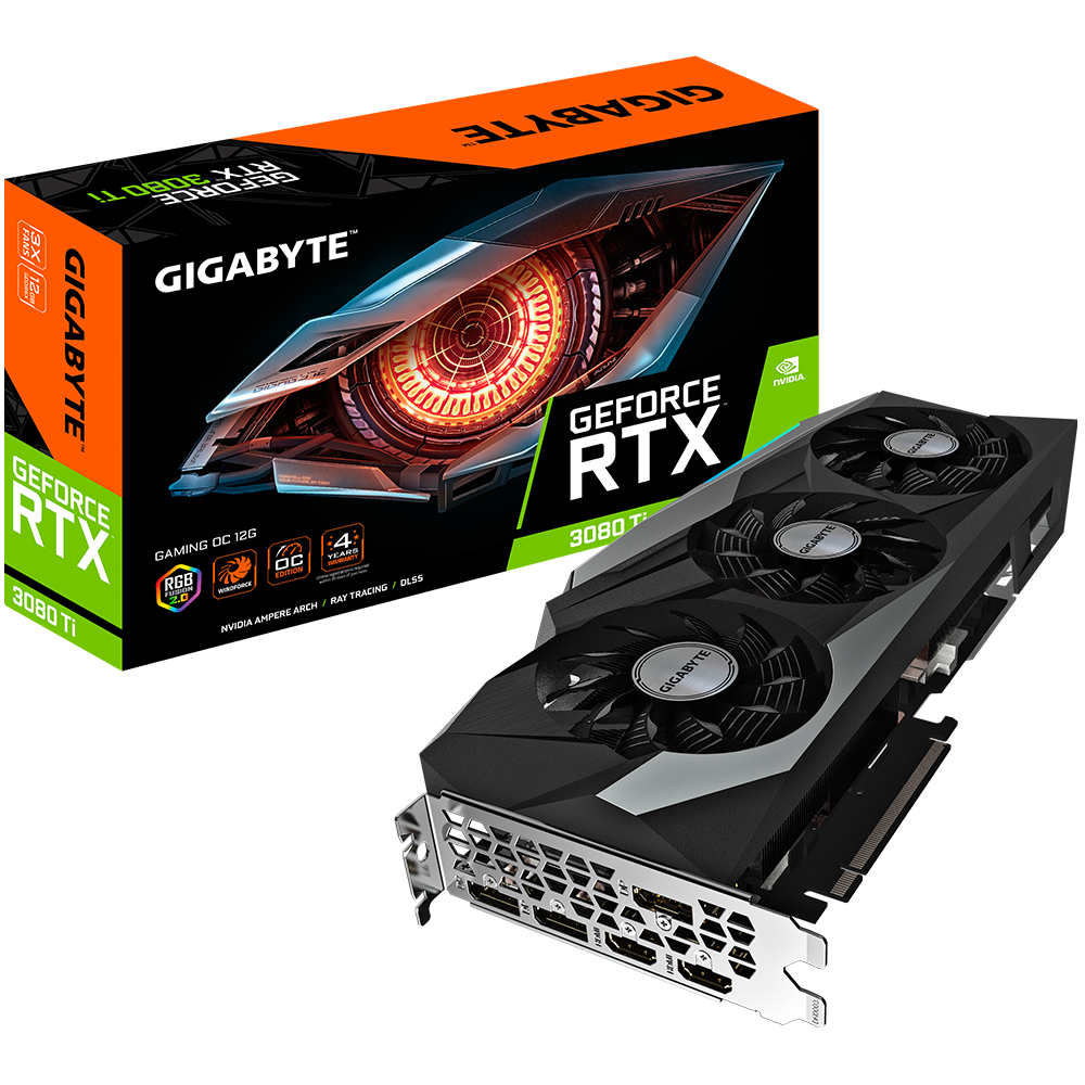 GIGABYTE Gaming GeForce RTX 3080 Ti Video Card GV-N308TGAMING OC